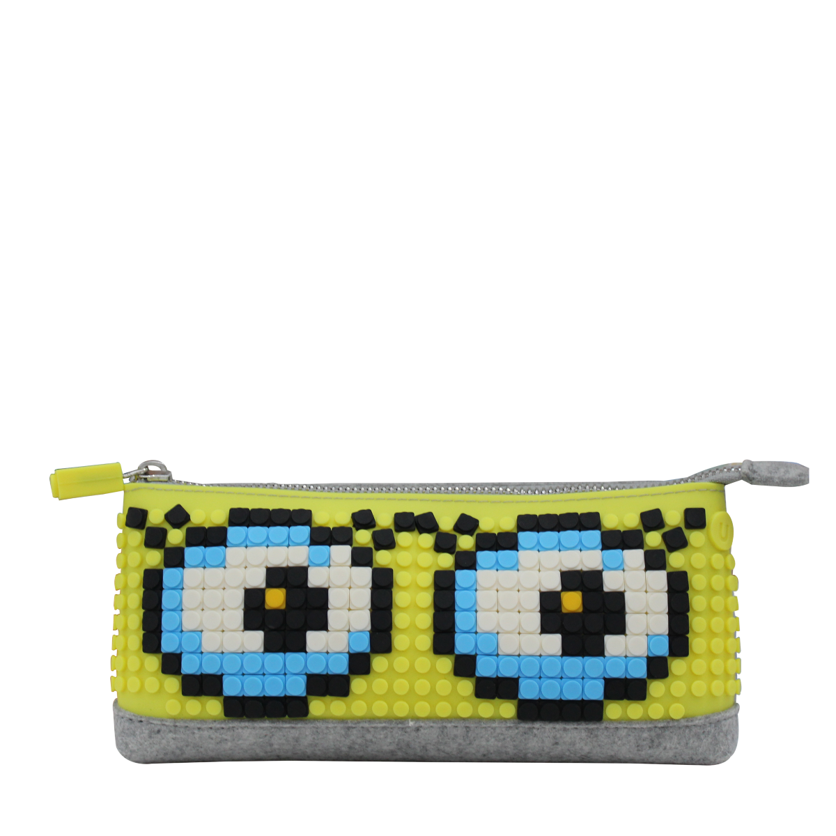 UPixel Pencil Case - Yellow/Blue